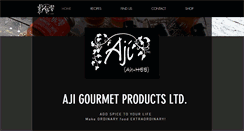 Desktop Screenshot of ajigourmetproducts.com